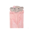 Girls Pink Elephant Hooded Towel By THOUBI
