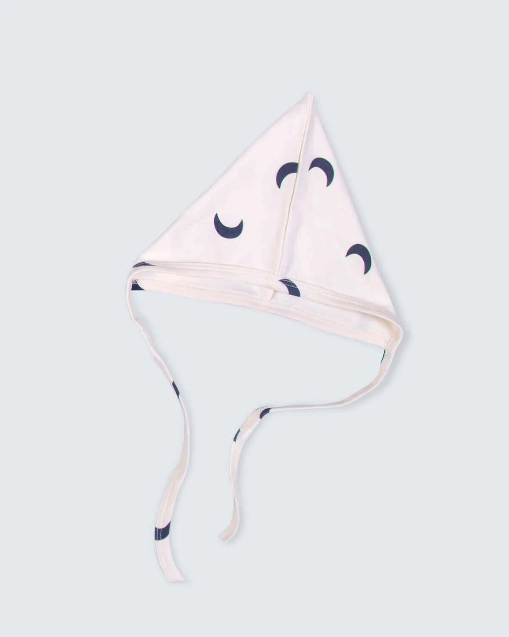 Baby Cream Crescent Moon Print Jumpsuit By THOUBI