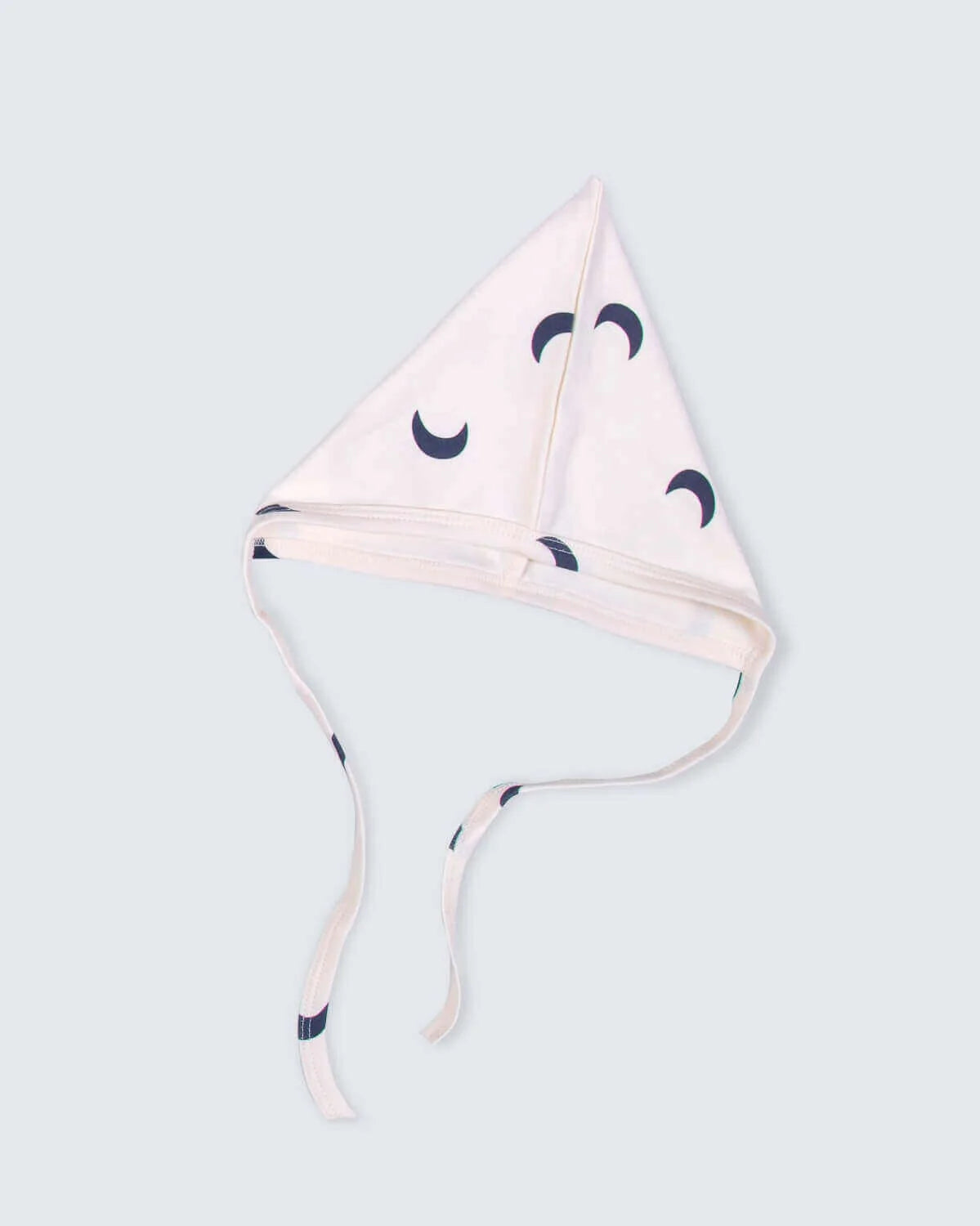 Baby Cream Crescent Moon Print Jumpsuit By THOUBI