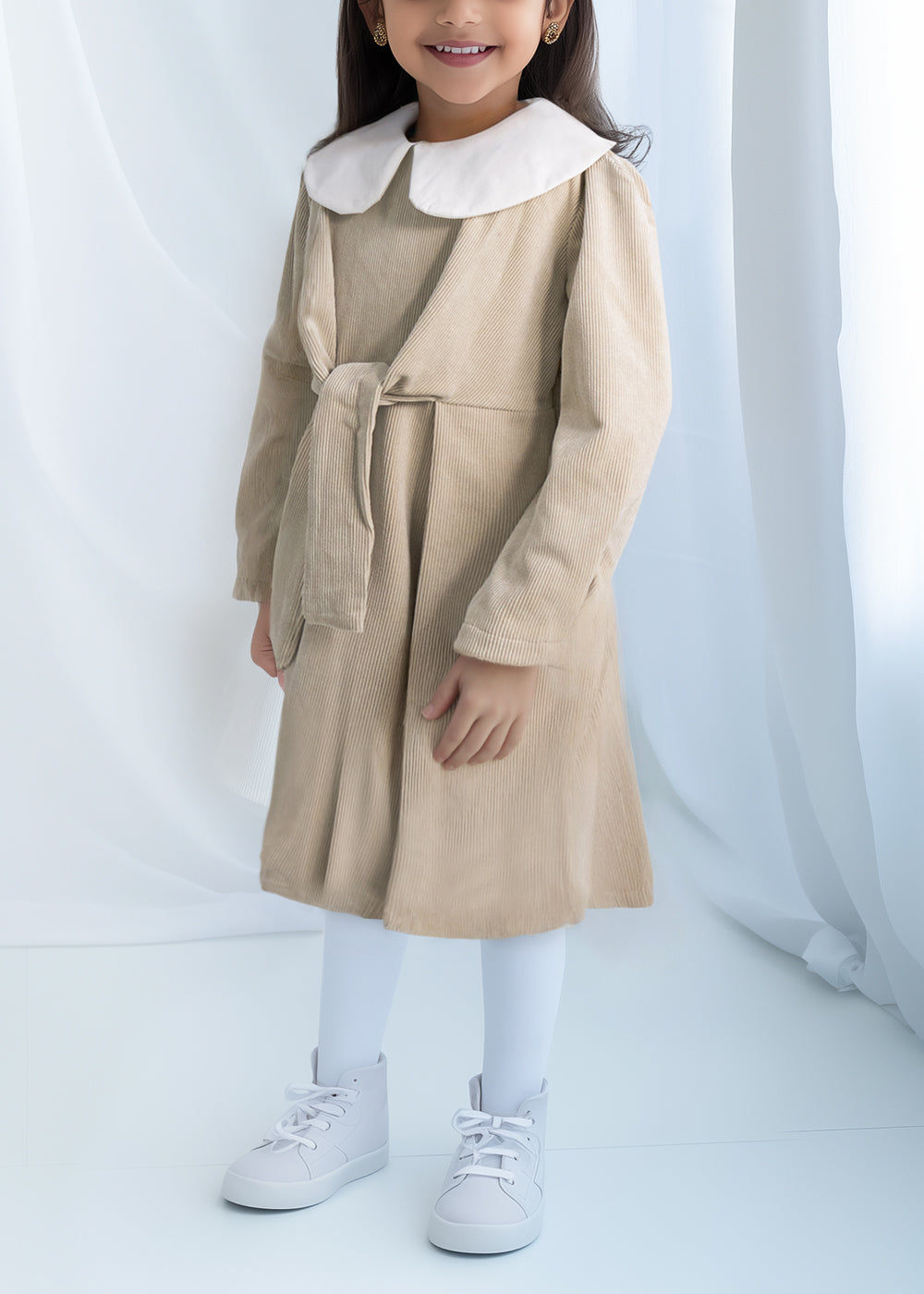 24FW0TY48B0346 Beige DRESS