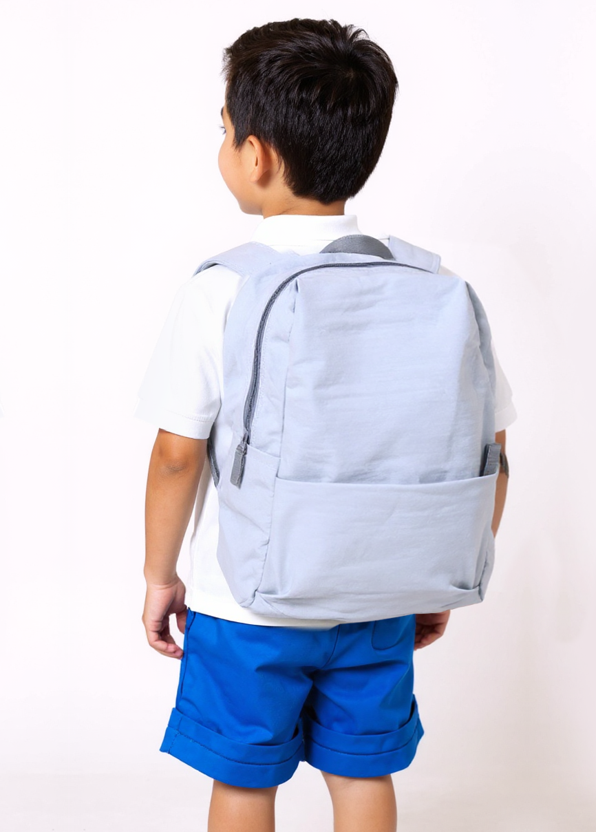 Boys Light Blue Backpack