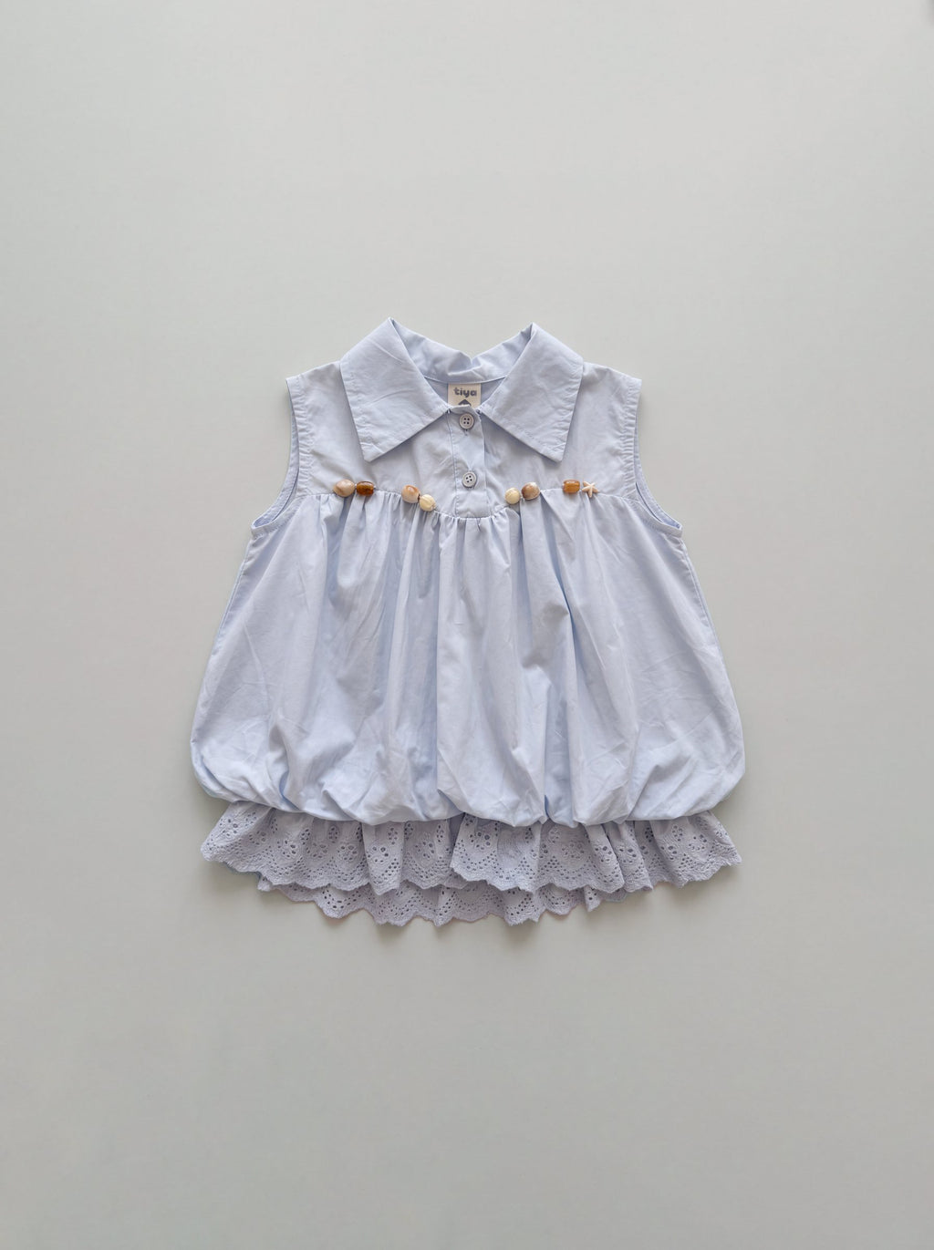 26SS0TY46B0646 Blue Top GIRL