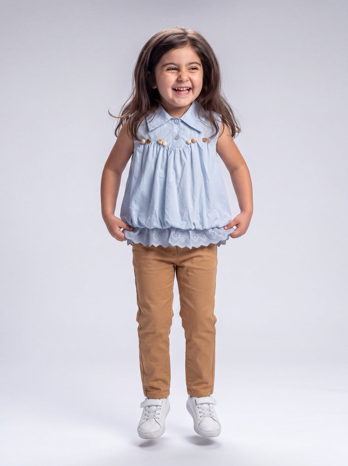 26SS0TY46B0646 Blue Top GIRL