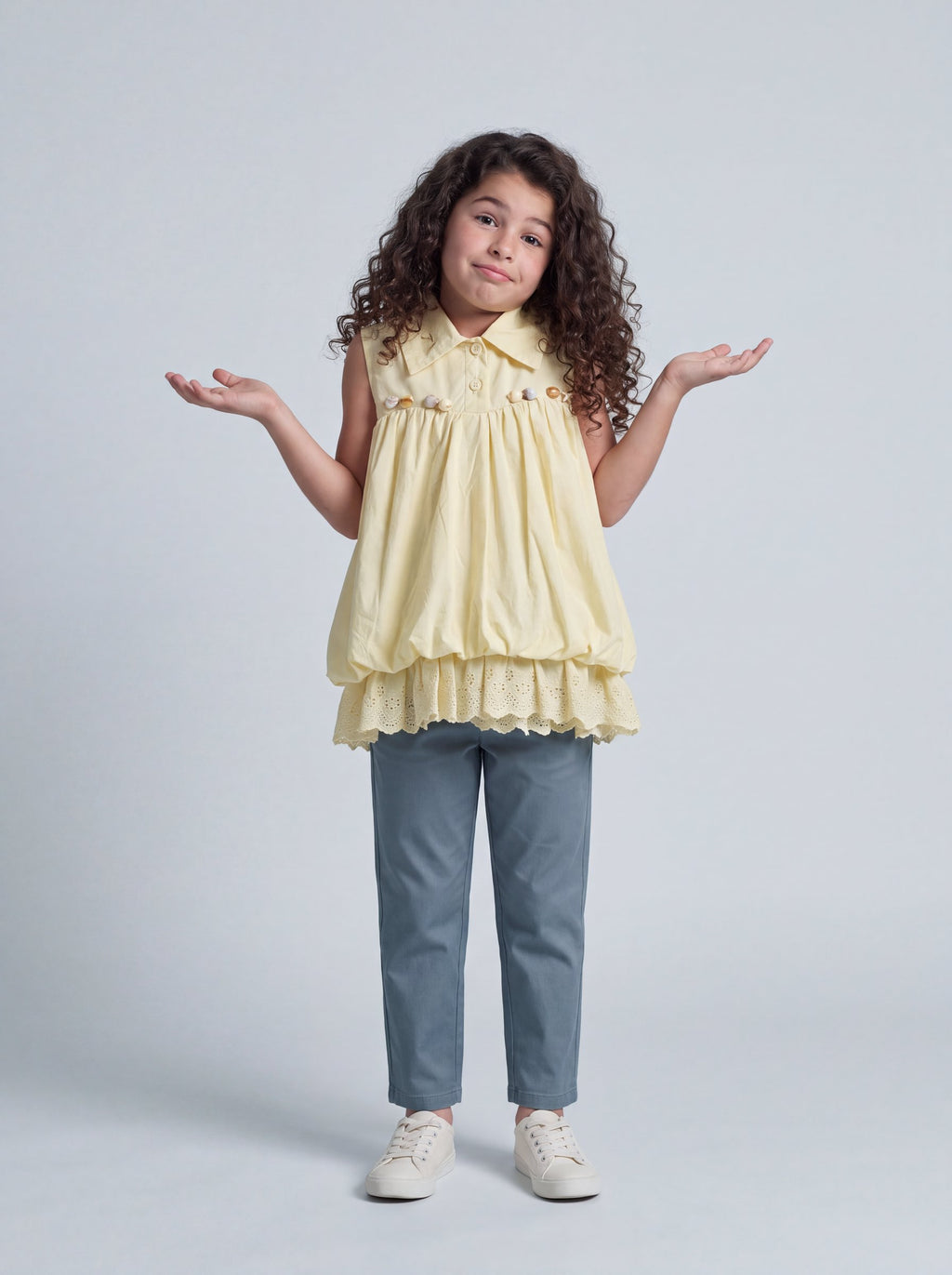 26SS0TY46B0646 Yellow Top GIRL