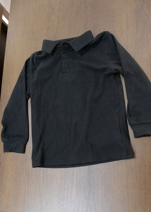 Boys Black Full Sleeve Top