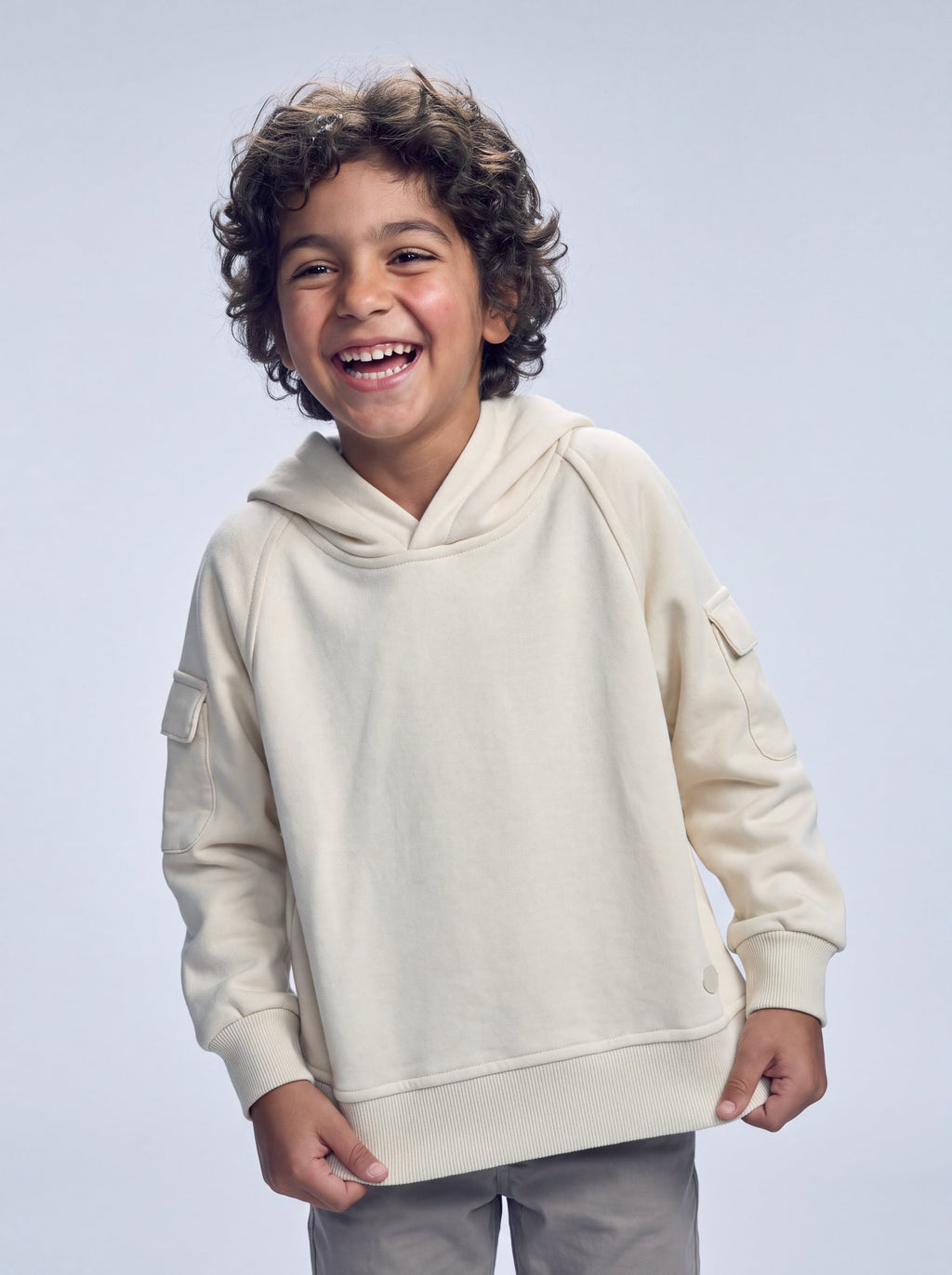 553#Boy Sweaterbeige