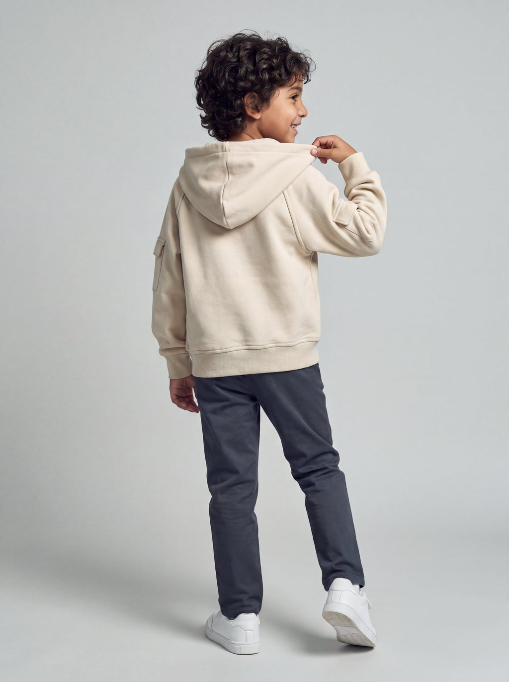 553#Boy Sweaterbeige