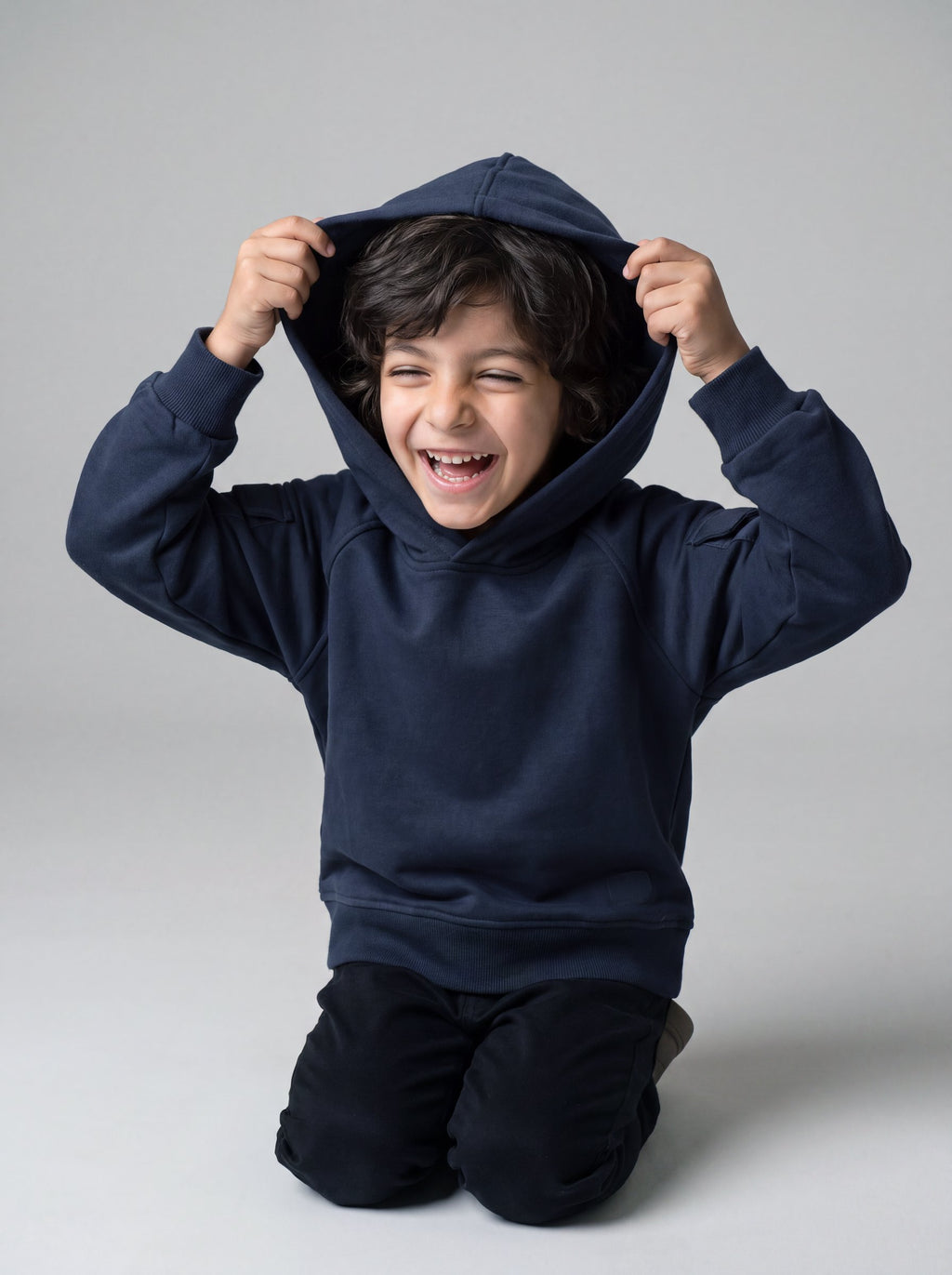 553#Boy Sweater Blue
