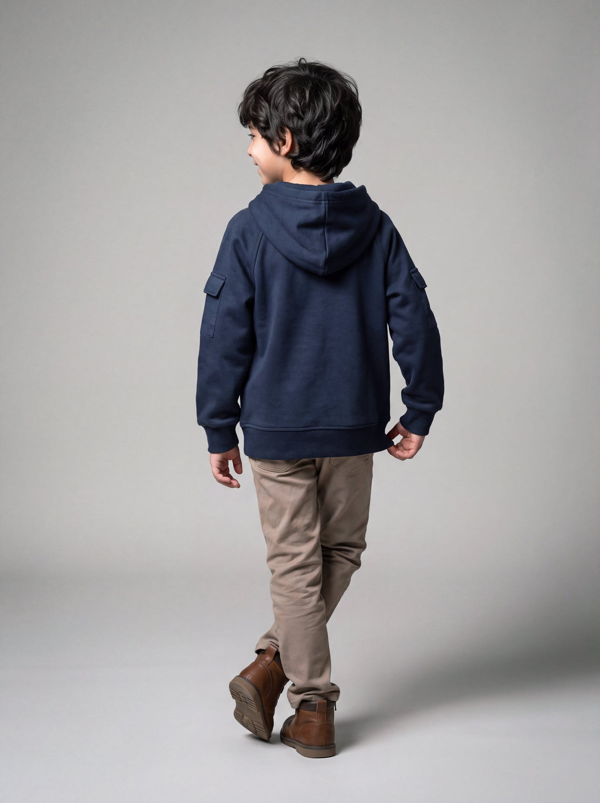 553#Boy Sweater Blue