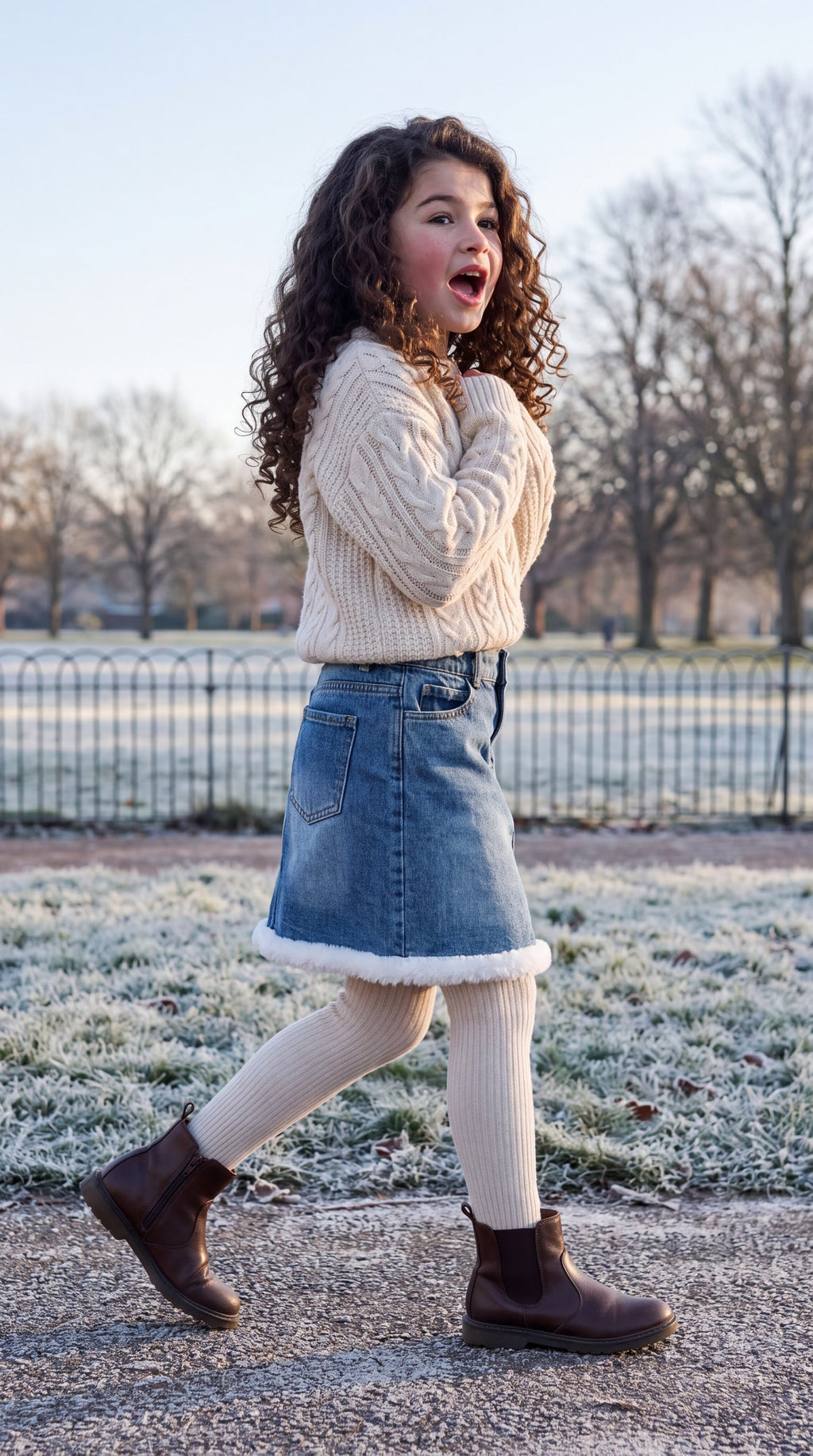 25FW0TY43SK152 Denim SKIRT