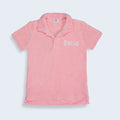 Girls Pink Hooded Towel Shirt By THOUBI