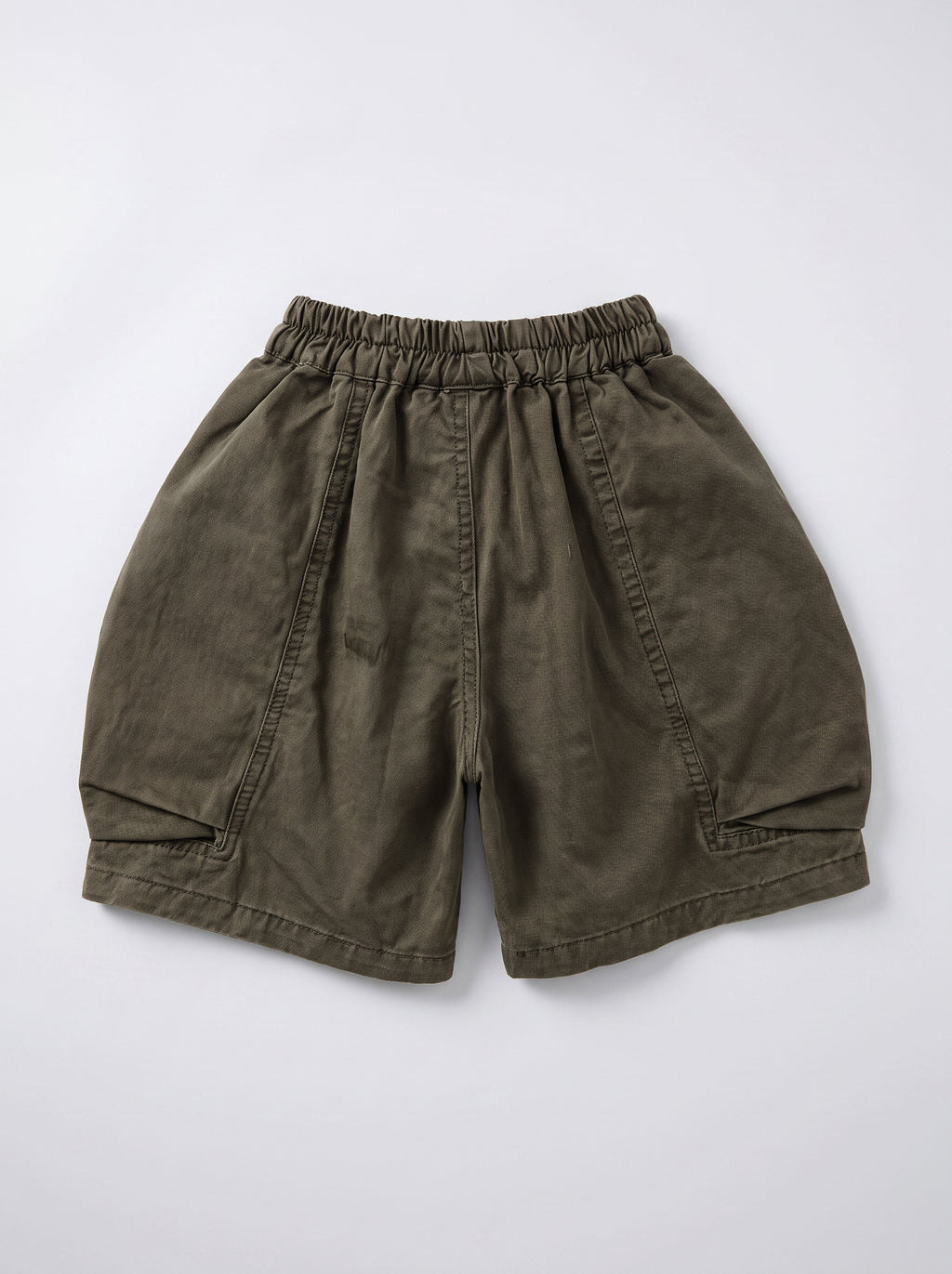 Kids Dark Gray Casual Elastic-Waist Pull-On Shorts
