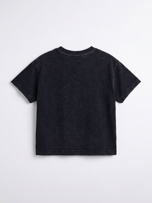 26SS0TY85T0568 Black T-shirt KIDS TSHIRT