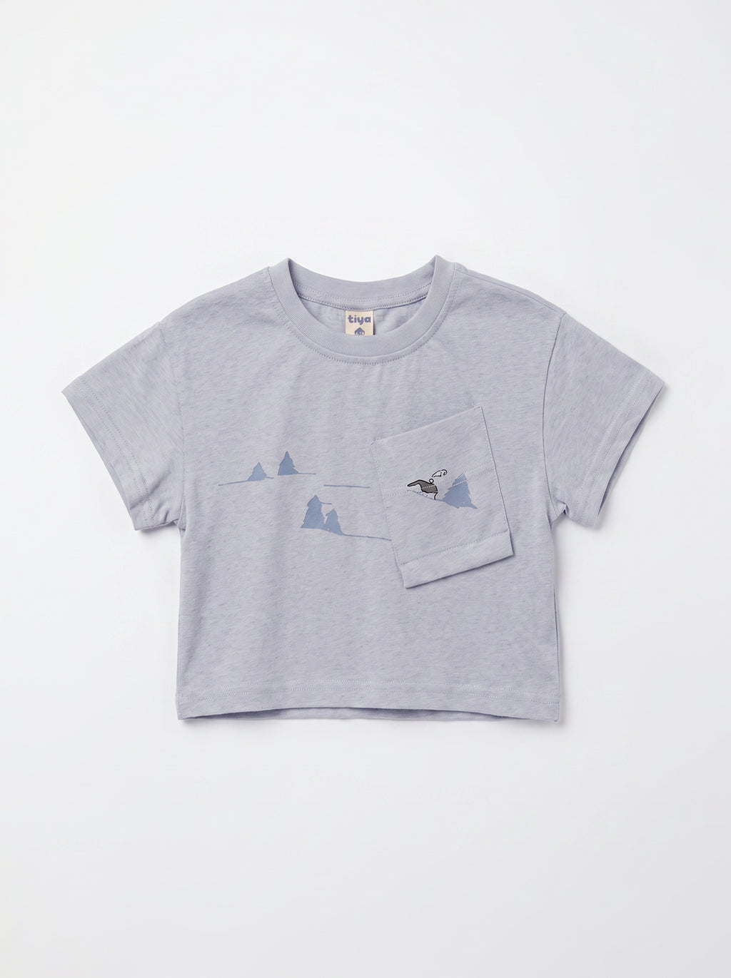 26SS0TY85T0575 Blue T-shirt KIDS TSHIRT
