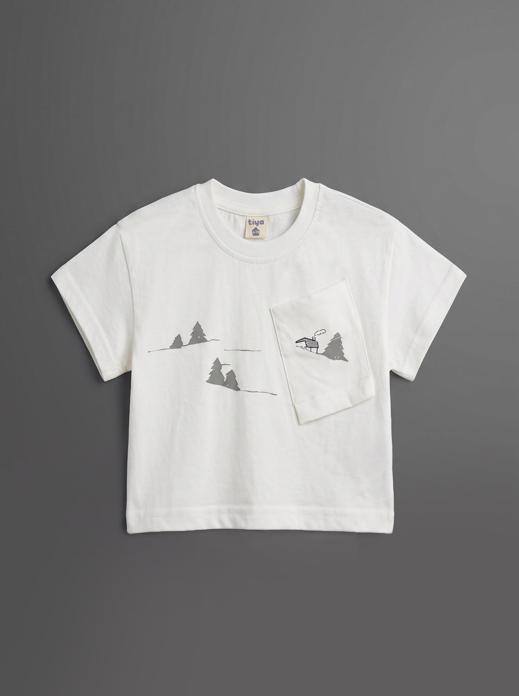 26SS0TY85T0575 White T-shirt KIDS TSHIRT