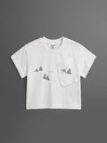 26SS0TY85T0575 White T-shirt KIDS TSHIRT
