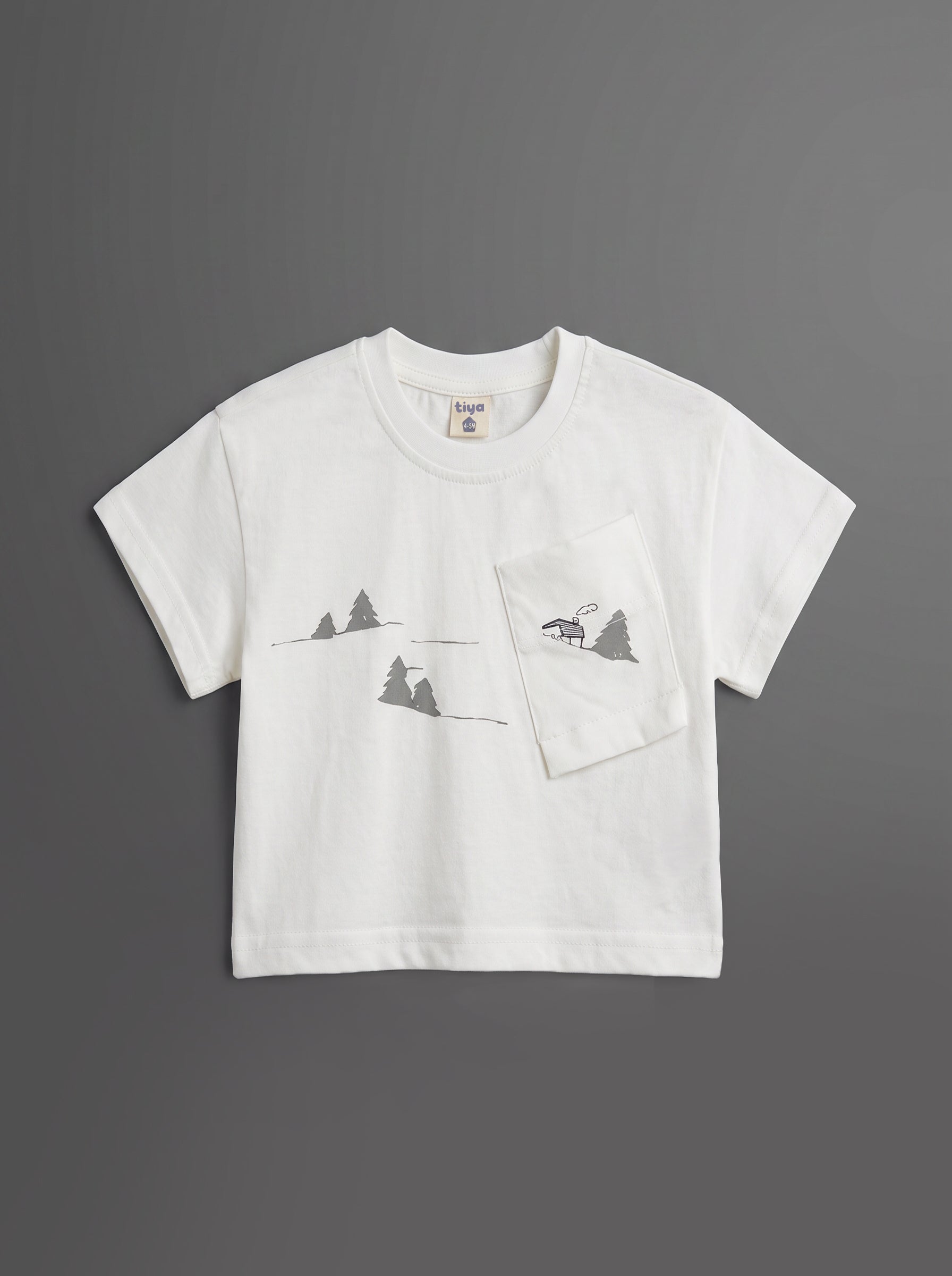 26SS0TY85T0575 White T-shirt KIDS TSHIRT