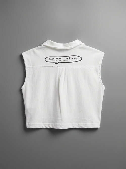 26SS0TY85T0576 White T-shirt KID TSHIRT