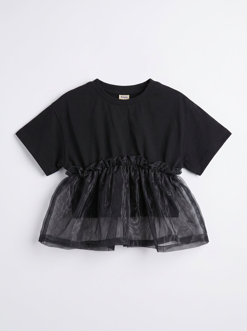 26SS0TY46B0651 Black Top GIRL