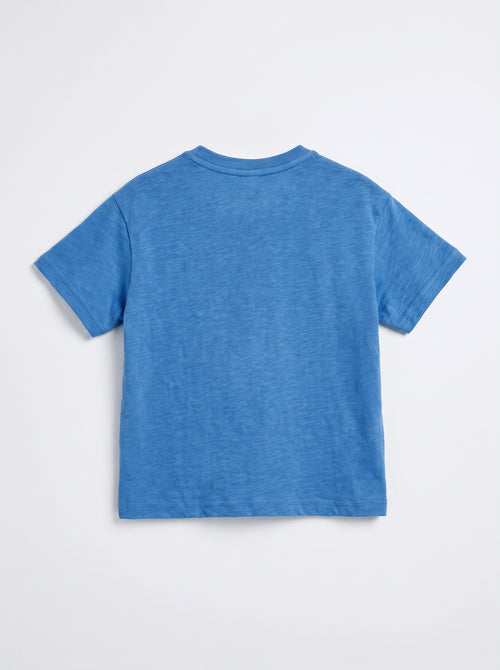 26SS0TY85T0567 Blue T-shirt KIDS TSHIRT