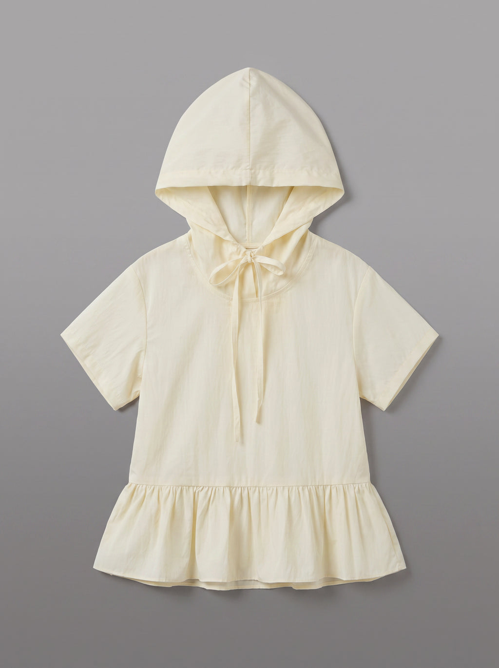 Girls White Short-Sleeve Casual Summer Top