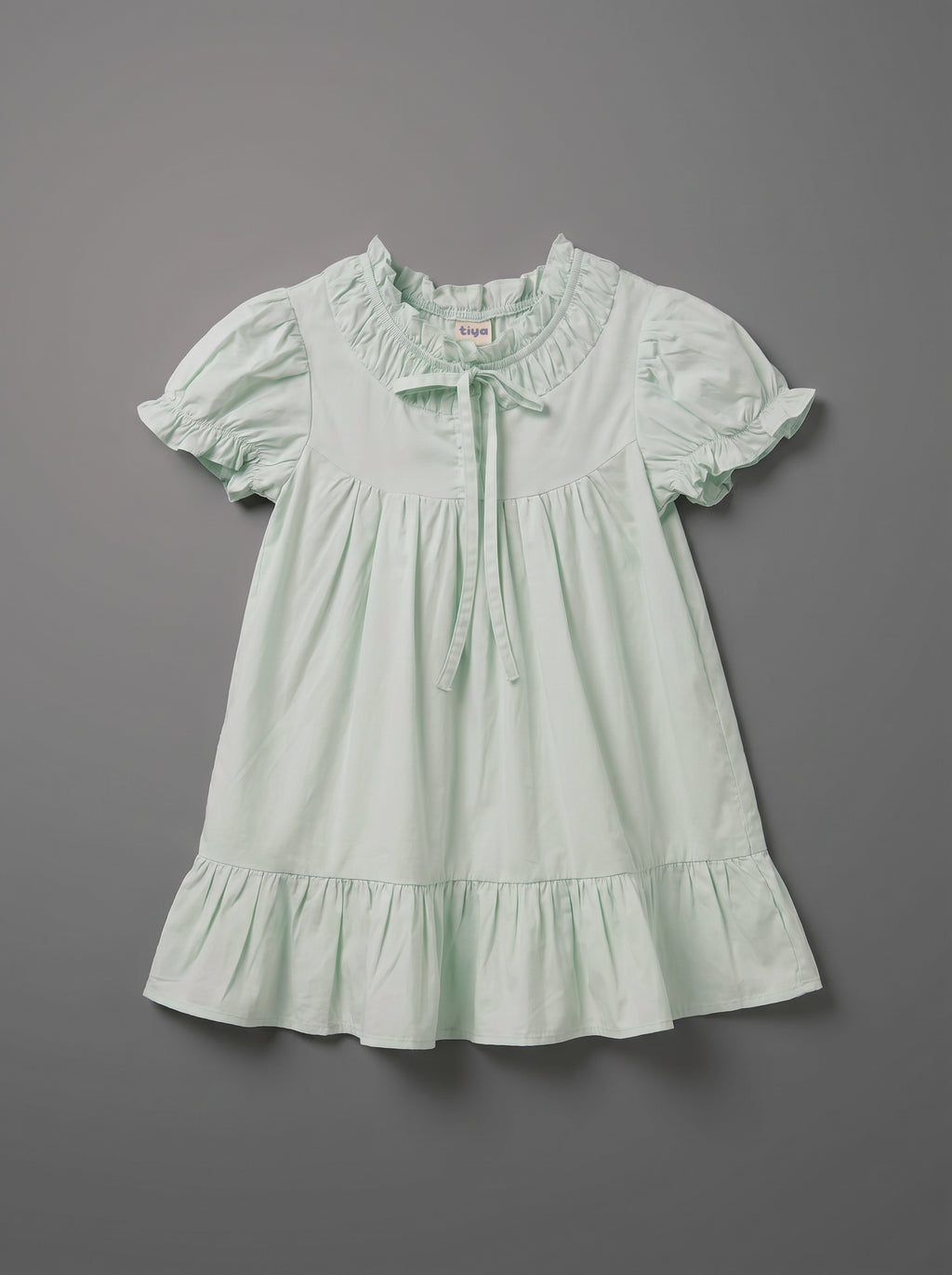 27RAMTY48B0627 Dress GIRL green