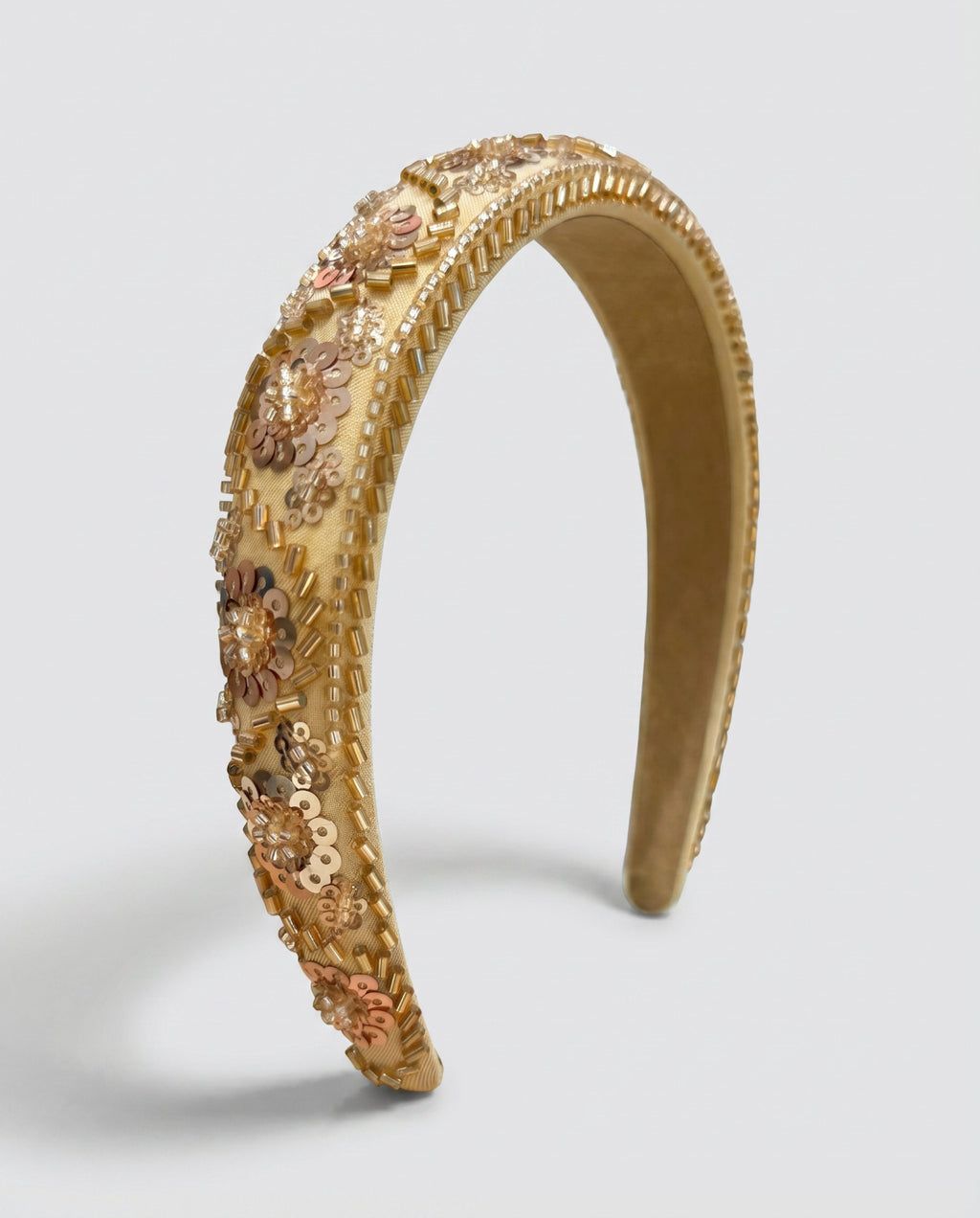 Girls Gold Headband