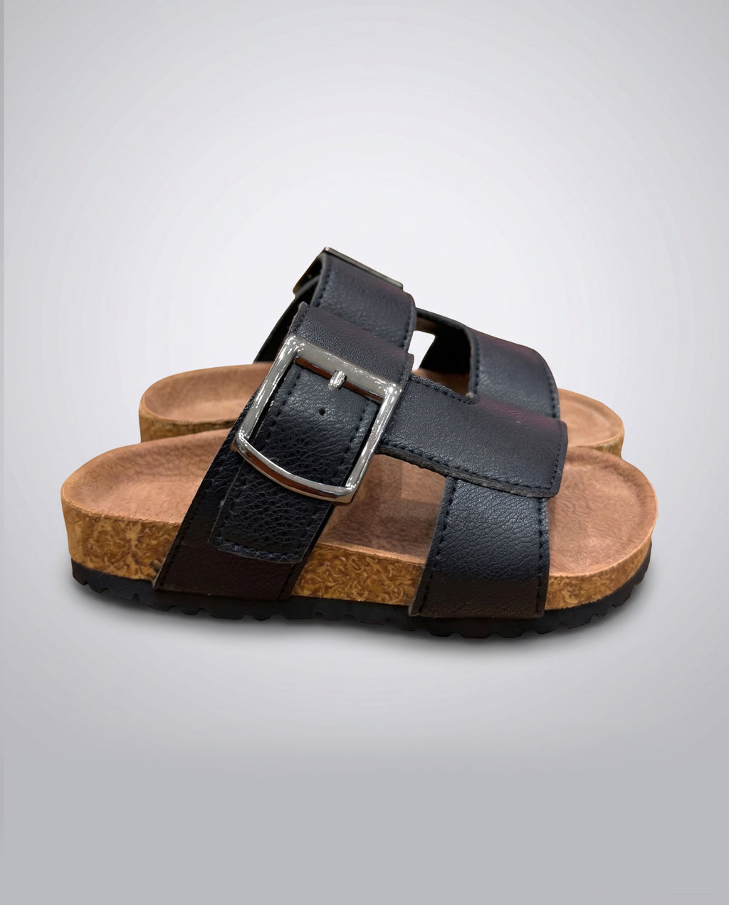 Boys Black Sandals