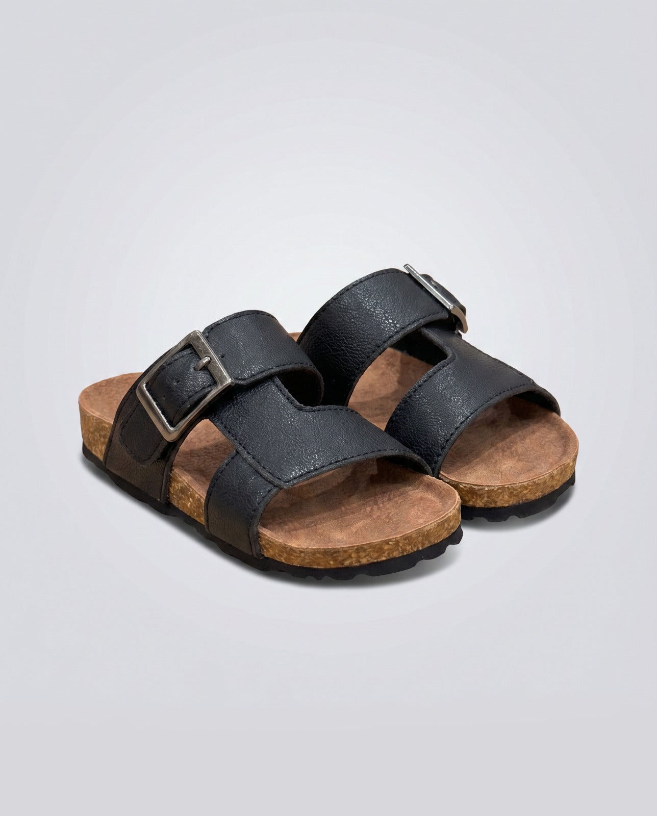 Boys Black Sandals