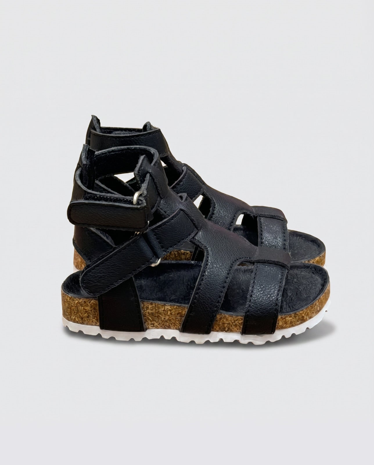 Girls Black Sandals