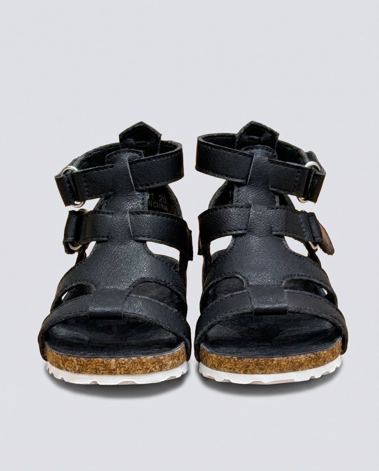 Girls Black Sandals