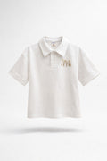 Boys Beige T-Shirt