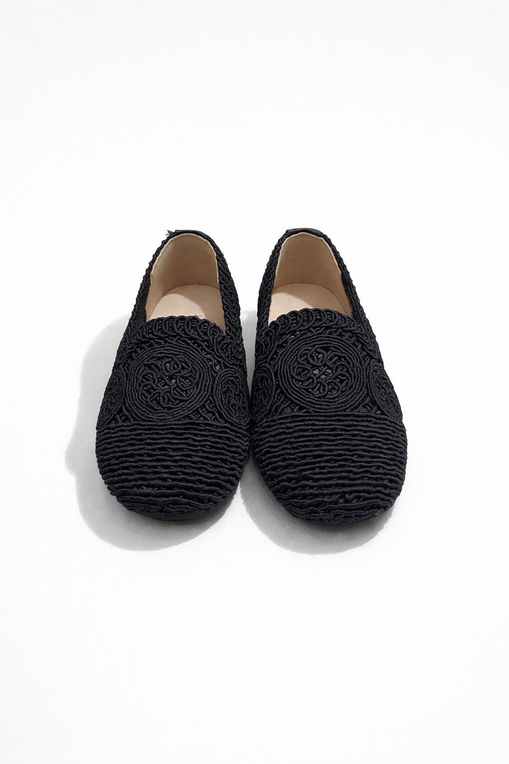 Girls Black Flat Shoes