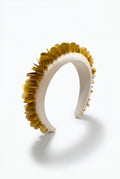 Girls Gold Bow Headband
