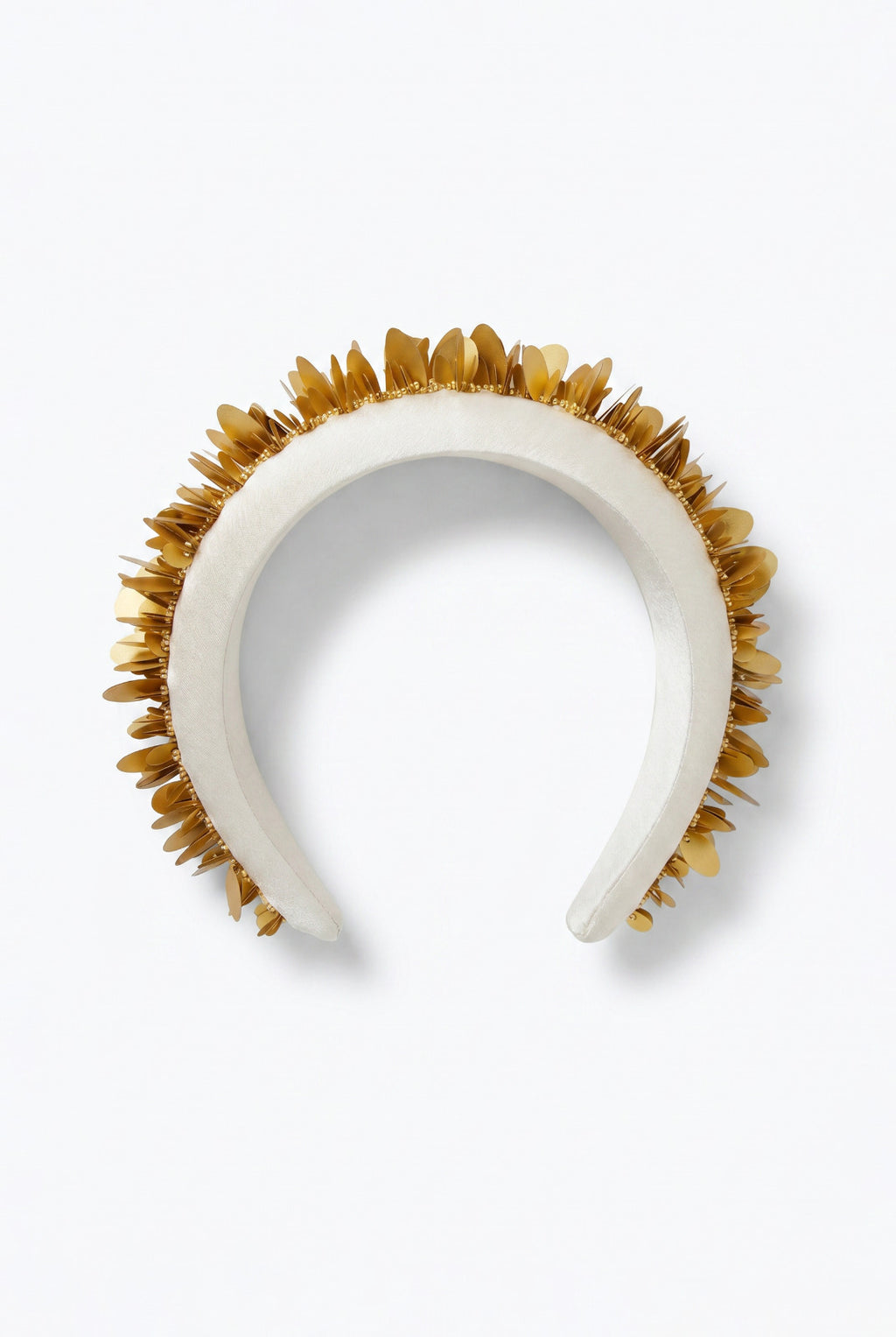 Girls Gold Bow Headband