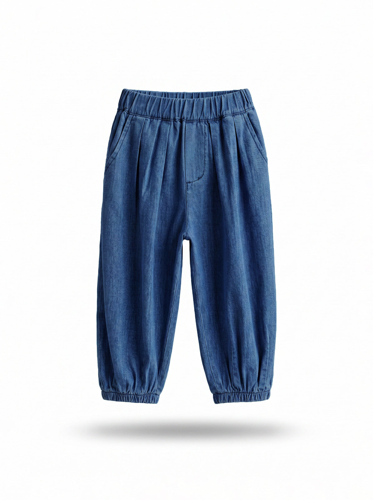Boys Blue Denim Balloon Pants