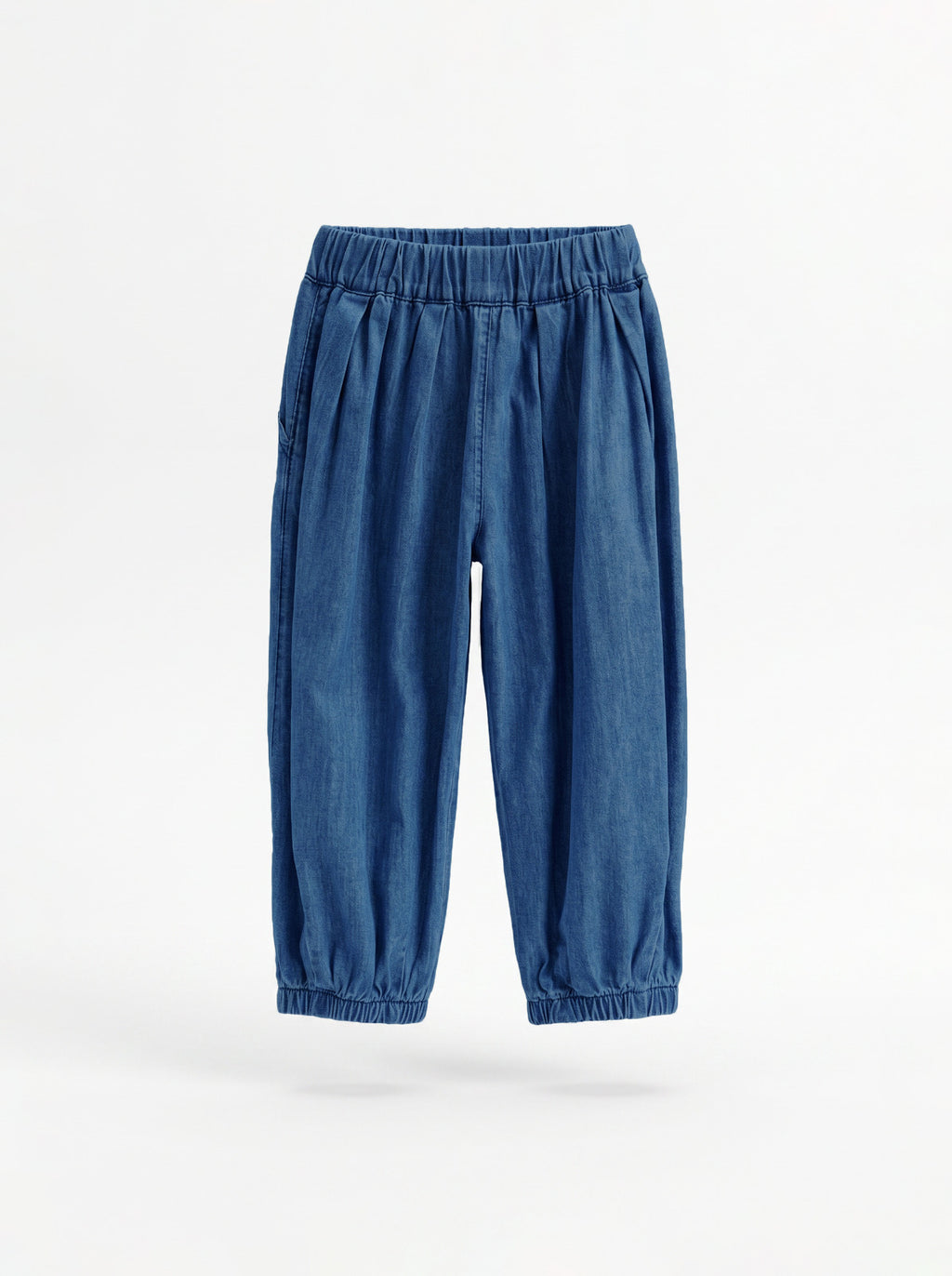 Boys Blue Denim Balloon Pants