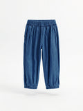 Boys Blue Denim Balloon Pants