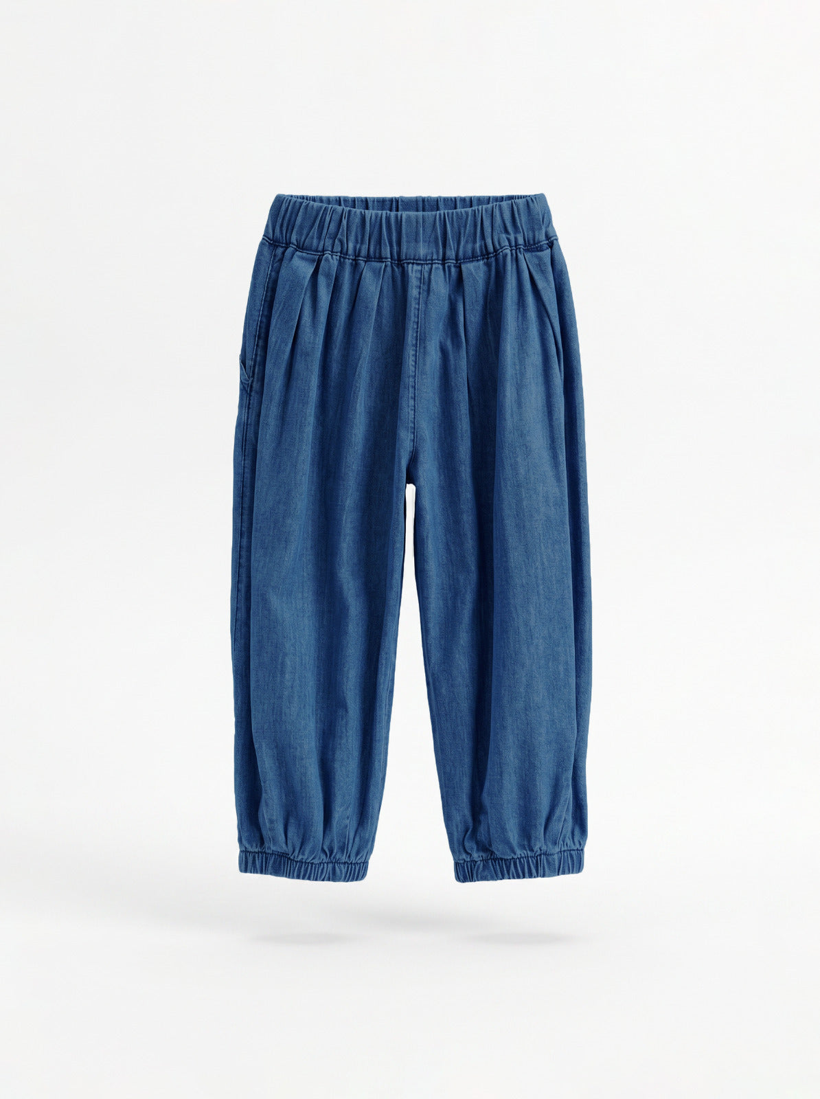 Boys Blue Denim Balloon Pants