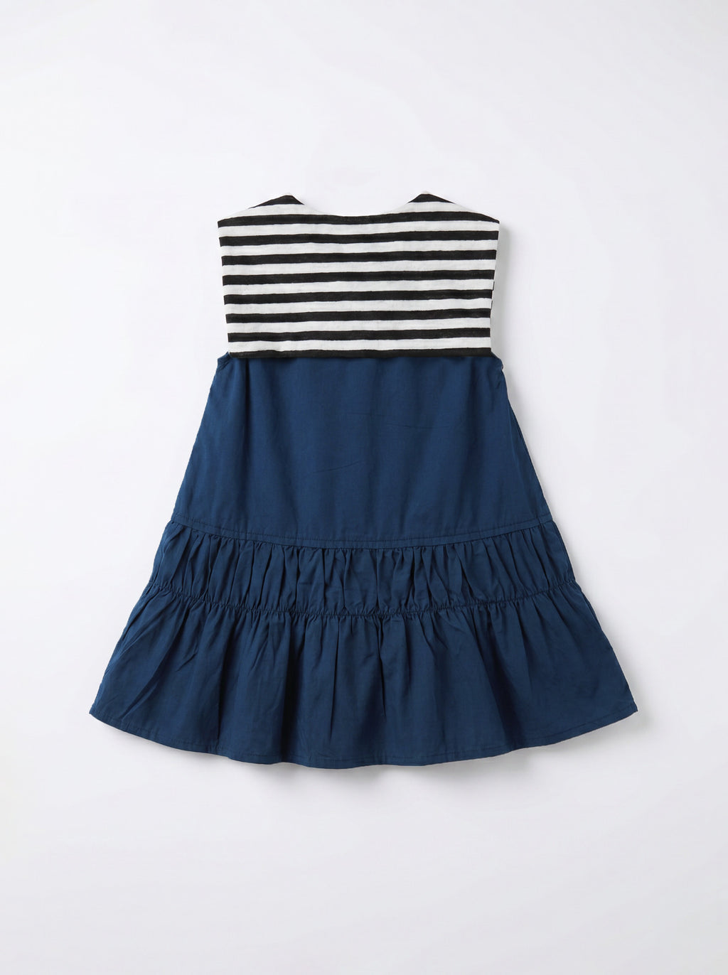 B0618 GIRL DRESS Navy