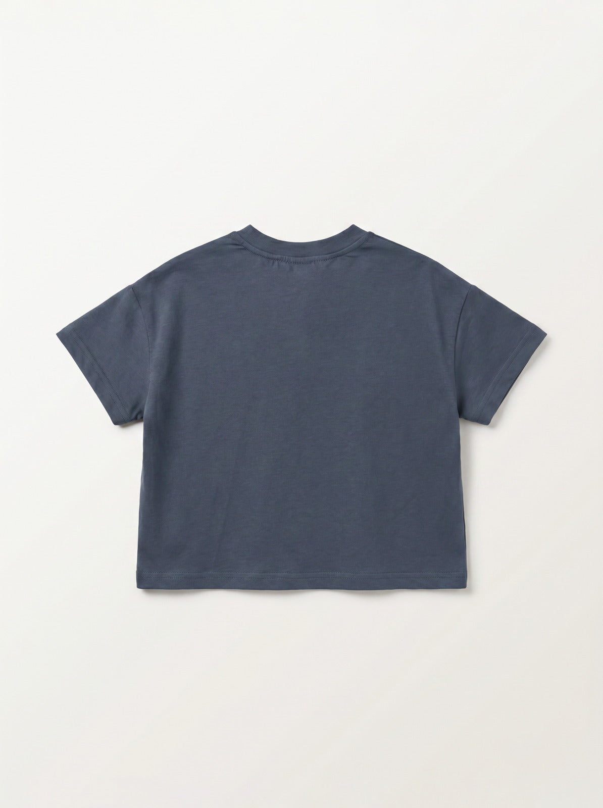 Boys Dark Gray Airplane Graphic Oversized Tee