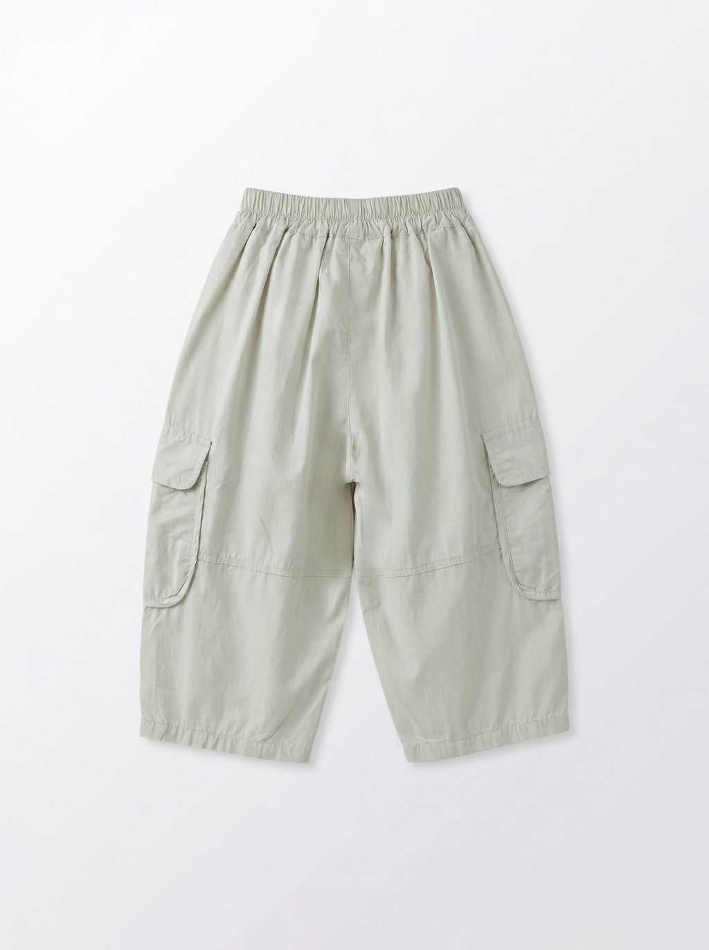 Kids Sage Parachute Cargo Wide-Leg Pants