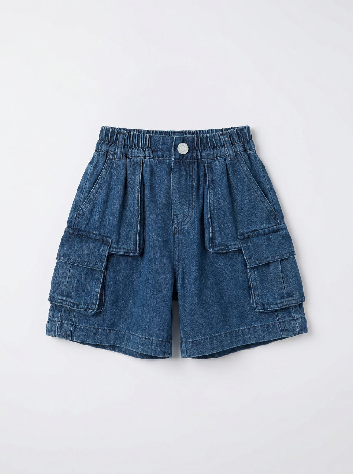 26SS0TY42S0523 Girls Blue Denim Shorts