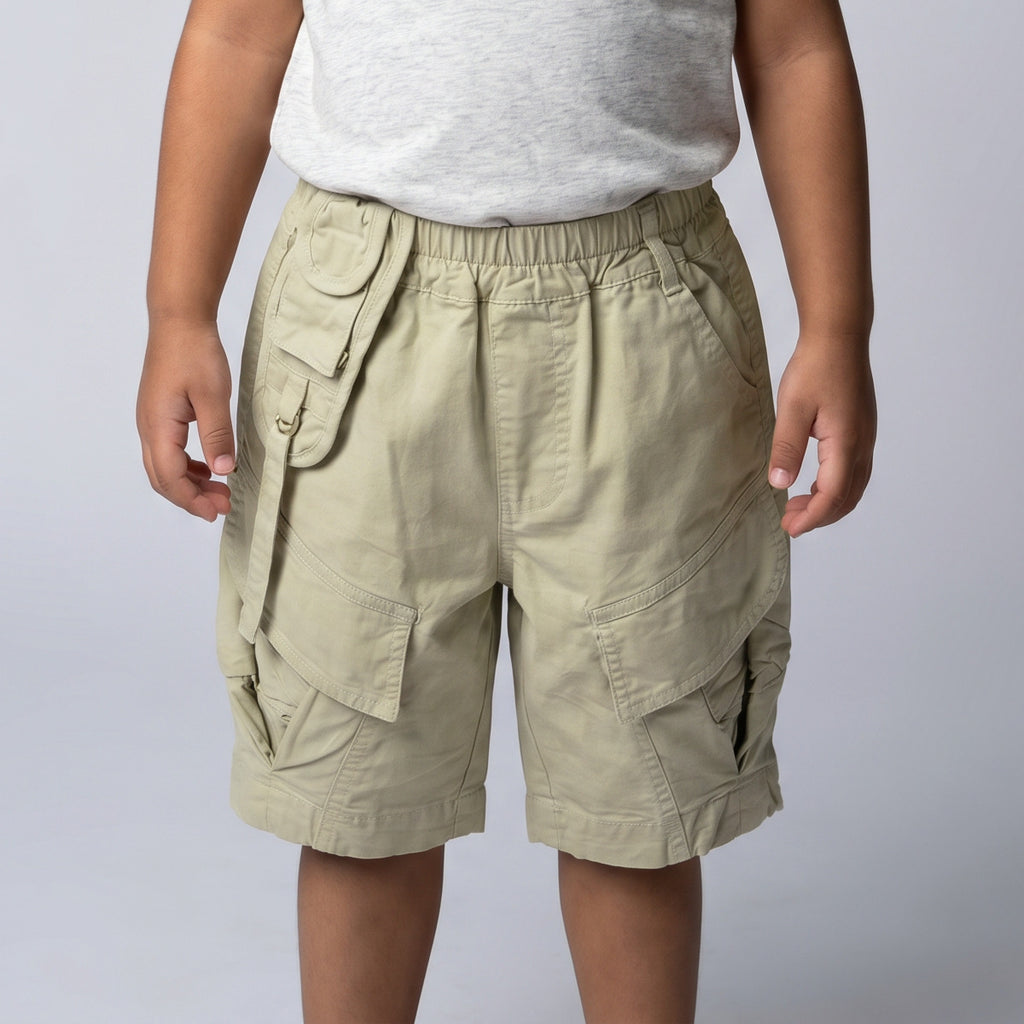26SS0TY32S0524 Boys Beige Shorts