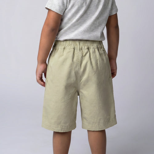 26SS0TY32S0524 Boys Beige Shorts