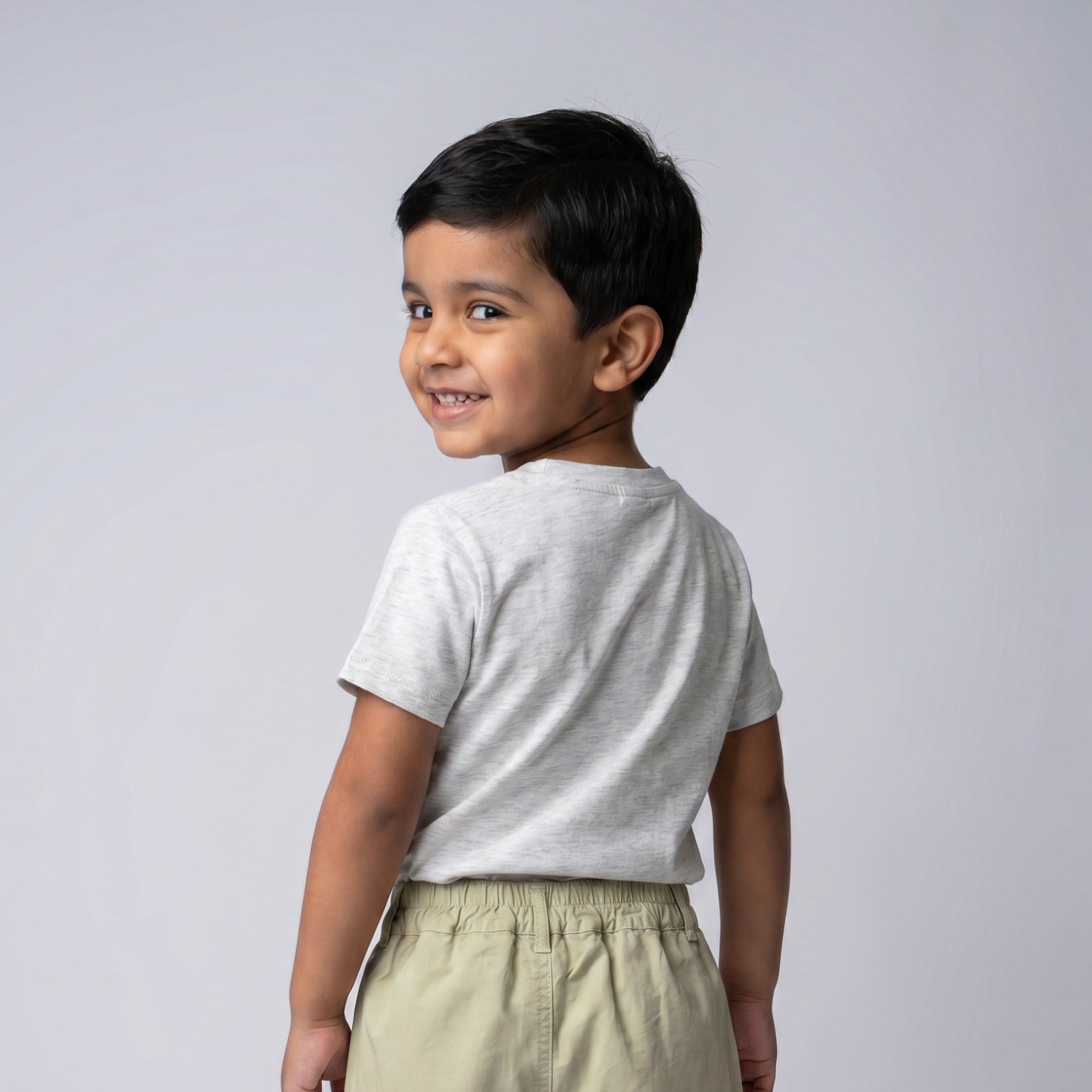 26SS0TY35T0590 Gray T-shirt BOY TSHIRT grey