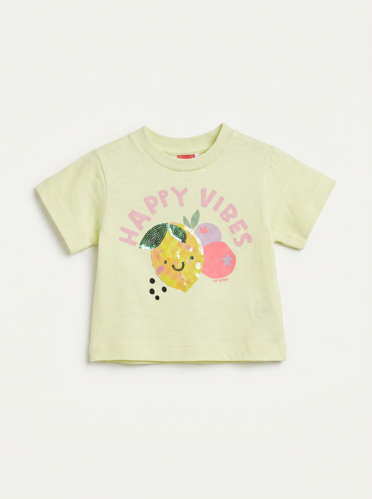 Girls Beige Short-Sleeve Relaxed Everyday Blouse