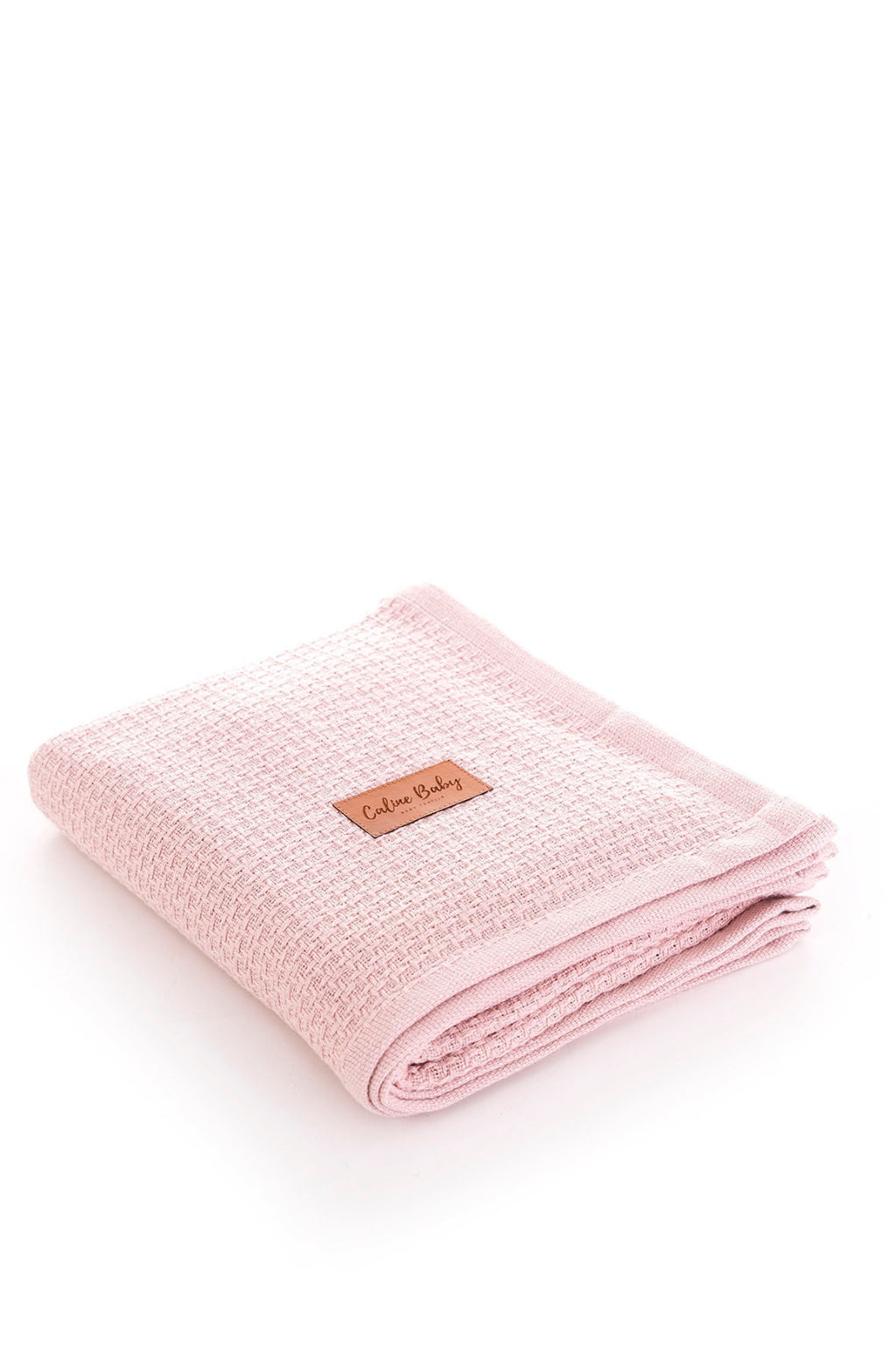 Baby Personalised Name Embroidery Waffle Blanket – Multiple Colours