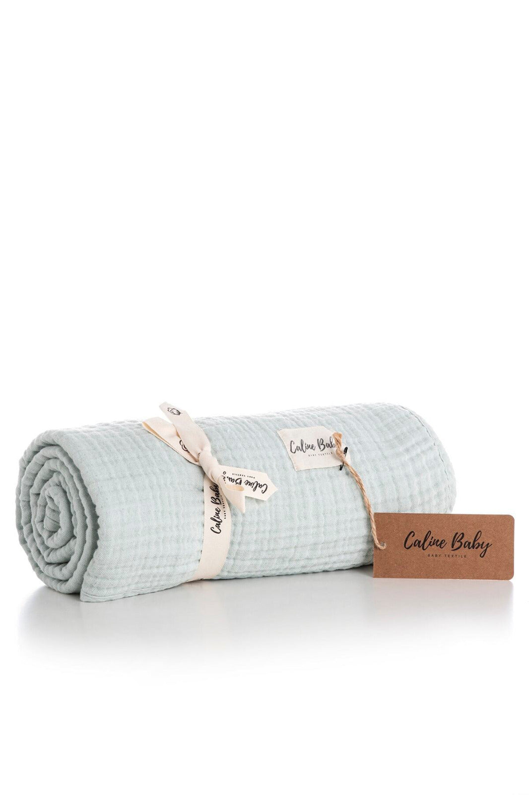 Baby Personalised Name Embroidery Waffle Blanket – Multiple Colours