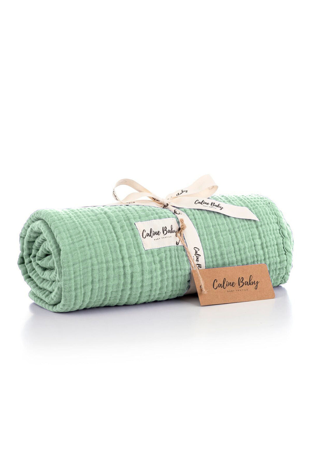 Baby Personalised Name Embroidery Waffle Blanket – Multiple Colours